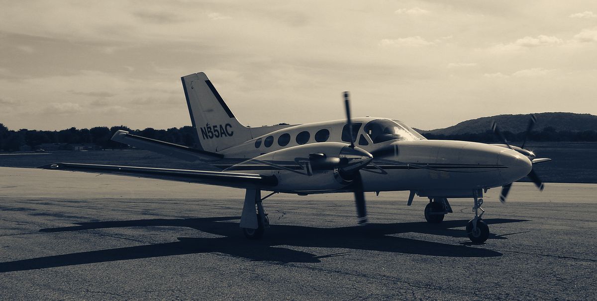 Conquest II on the ramp